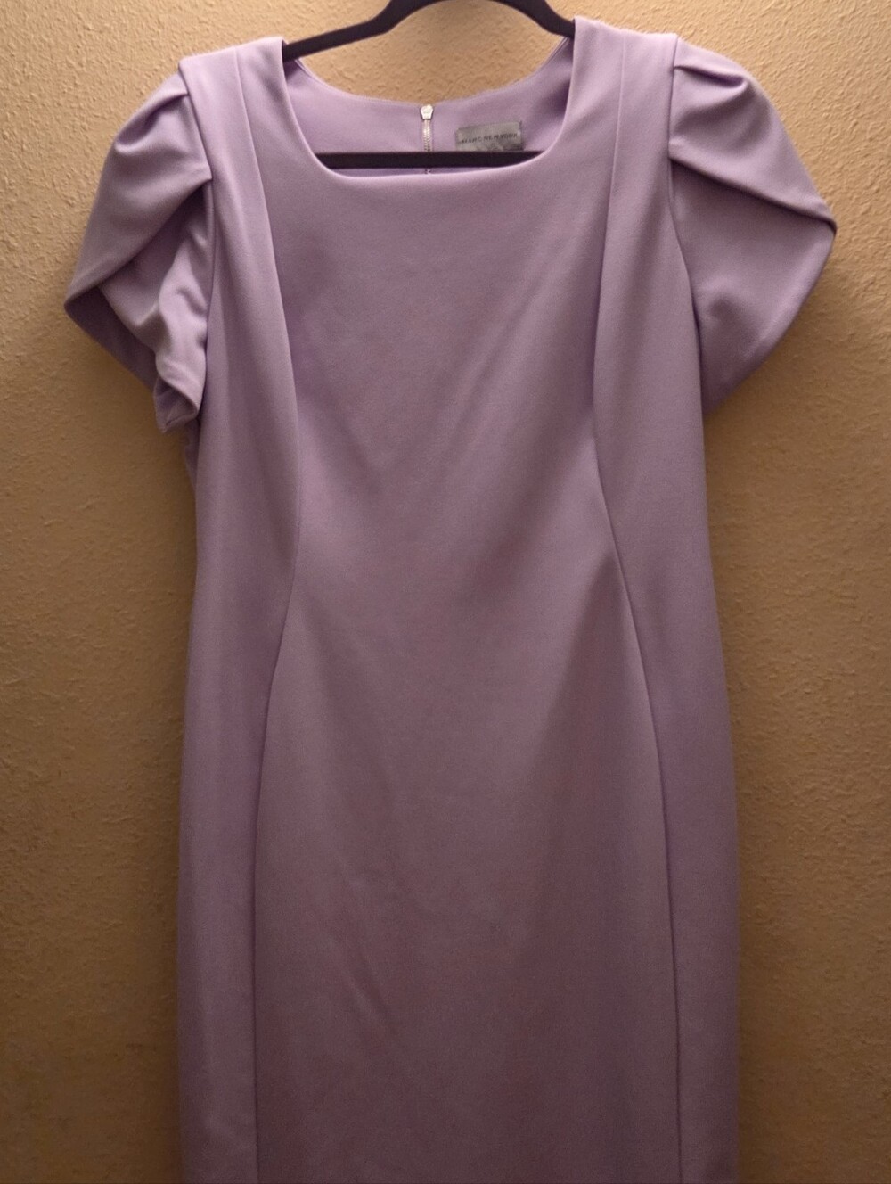 Marc New York Lavender Short-Sleeve Shift Dress